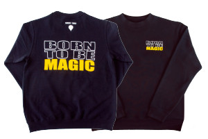 SWEATSHIRT  "BORN TO BE MAGIC"SIZE XS