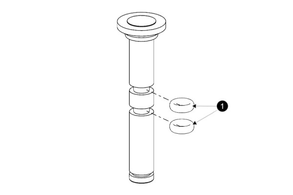 VAPOUR PILOT LIGHT VALVE STEM ASSEMBLY